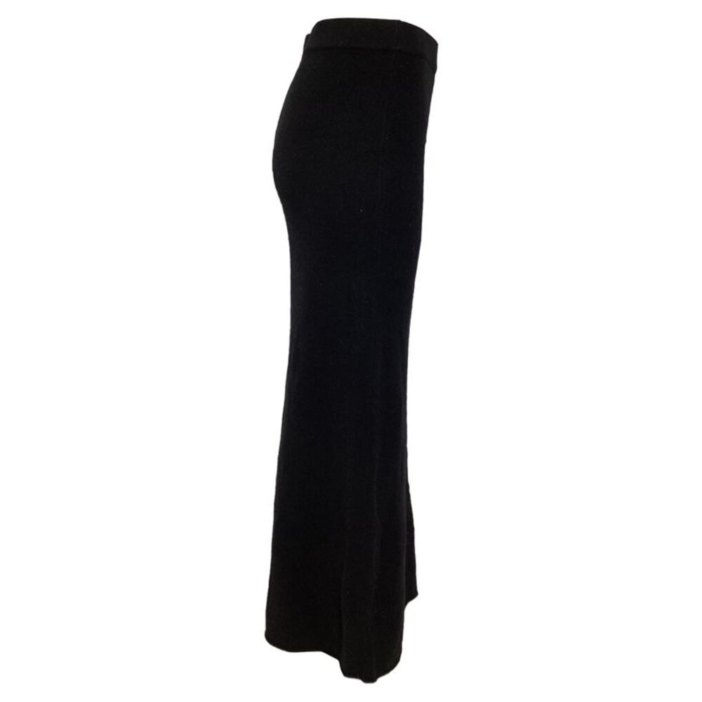 Reformation High-Rise Midi Skirt in Black Wool - Picture 2 of 5